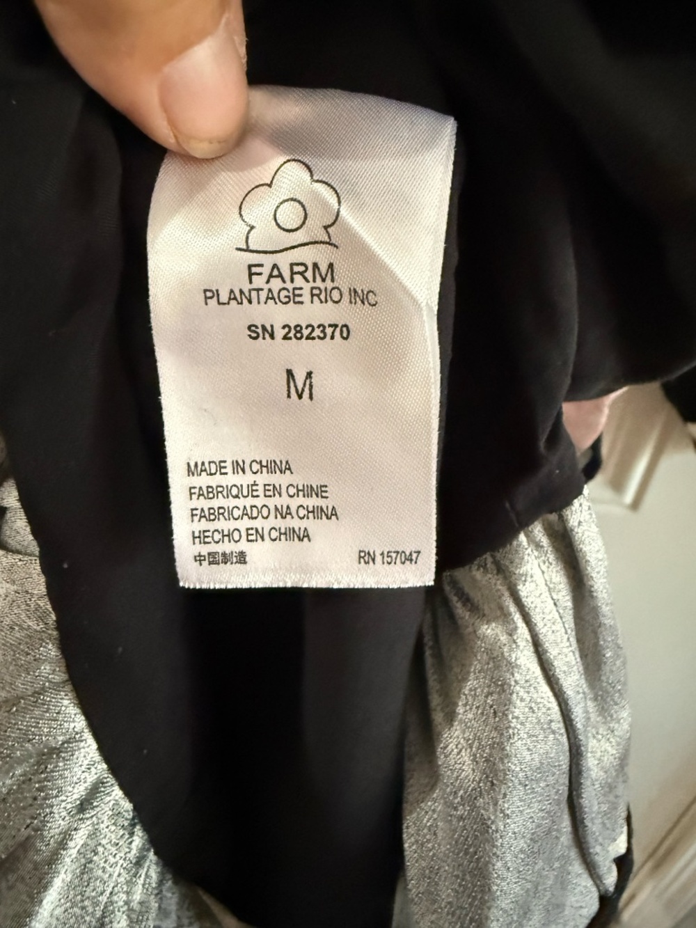 FARM Rio Nanaju Floral Mini Dress - Medium - Picture 7 of 8